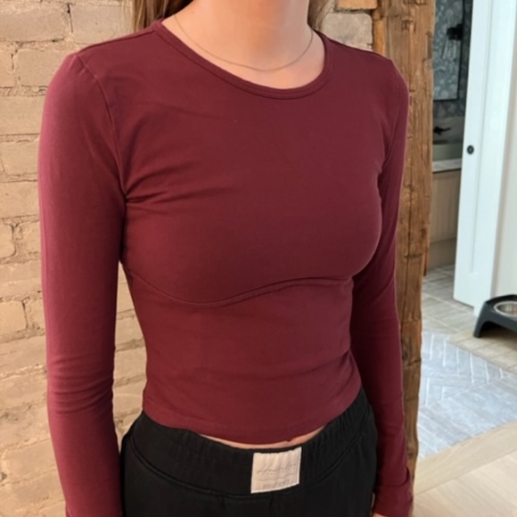 Tna burgundy top - Picture 1 of 2